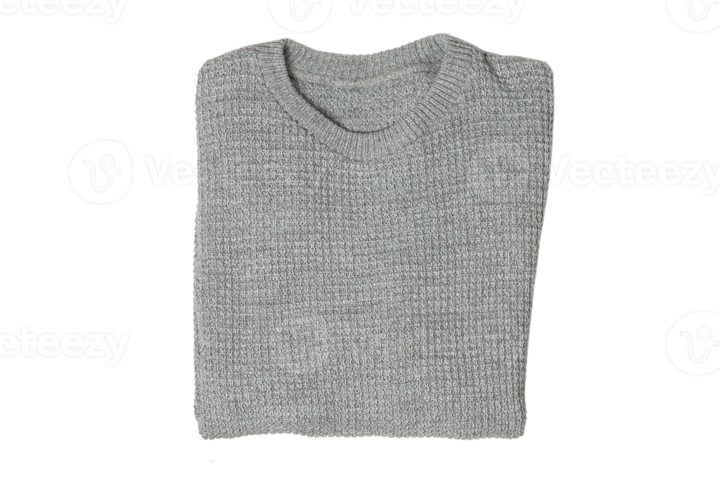 grijs trui geïsoleerd Aan een transparant achtergrond png