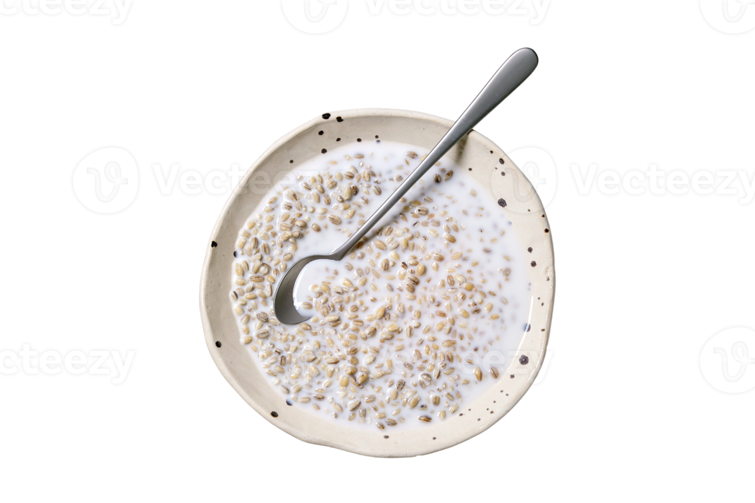 Porridge isolated on a transparent background png