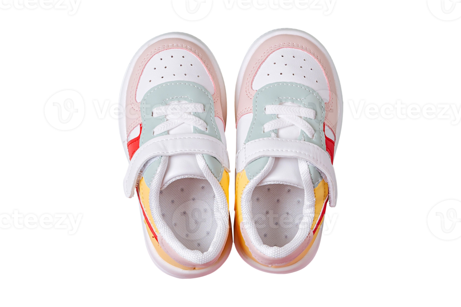 Pink baby shoes isolated on a transparent background png