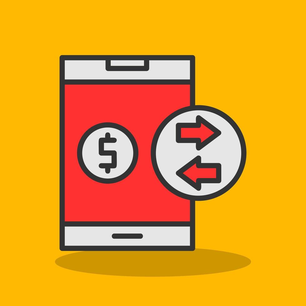Transaction Vector Icon Design