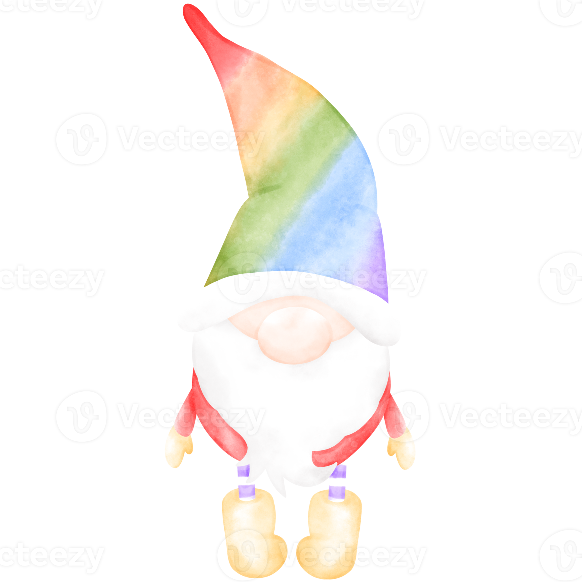 Pride Gnome, Gnome pride, Pride illustration, Gnome illustration