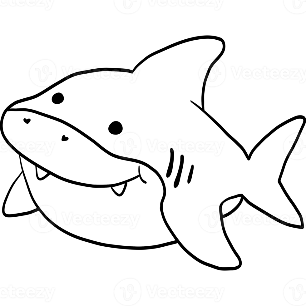 Baby Shark, Shark illustration, fish, sea creature png