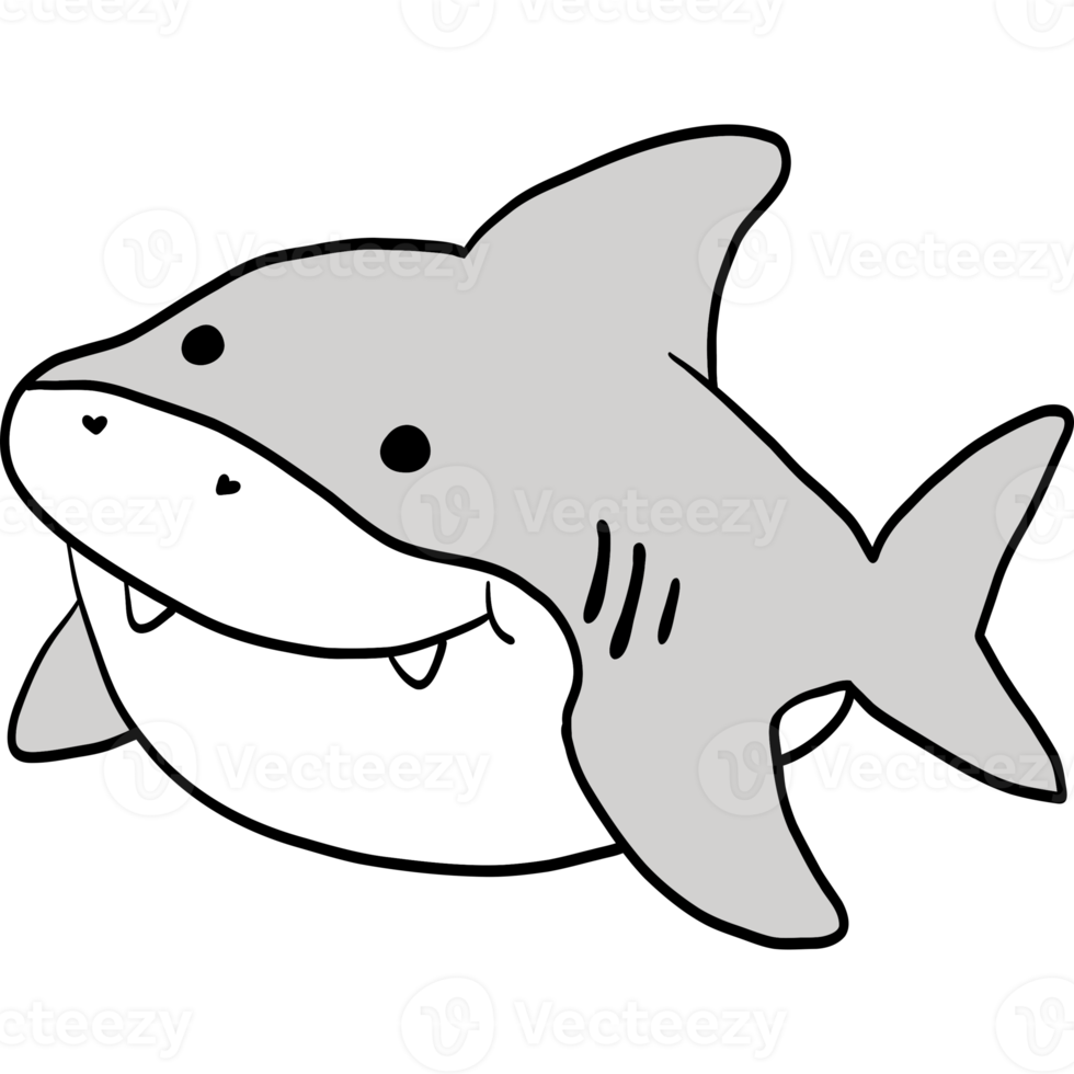 Baby Shark, Shark illustration, fish, sea creature png