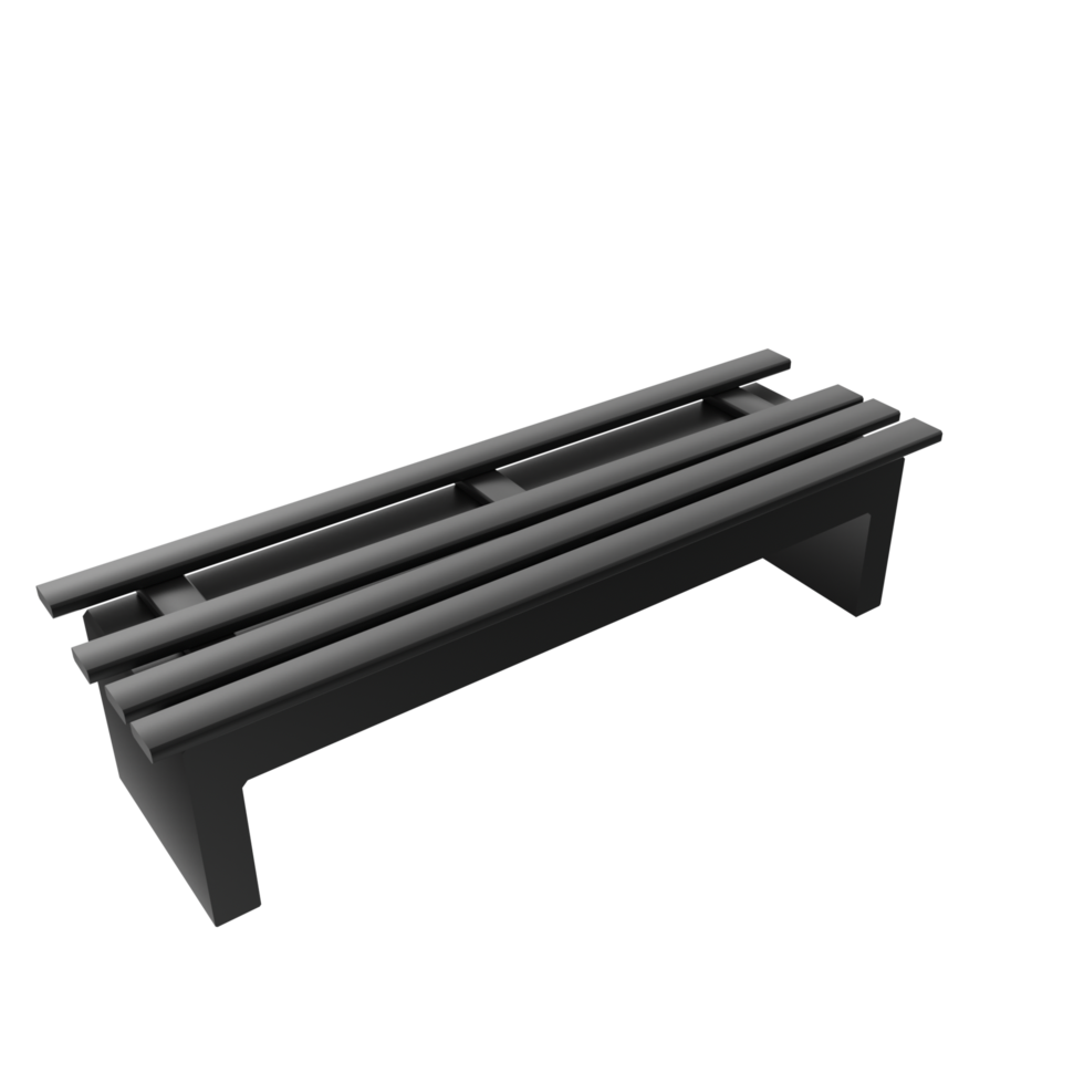 Bench isolated on transparent png