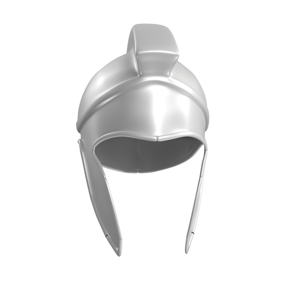 Spartan helmet isolated on transparent png