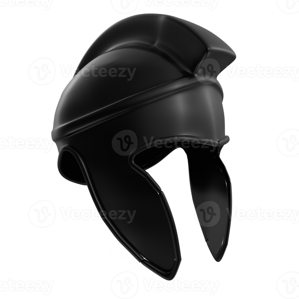 spartiate casque isolé sur transparent png