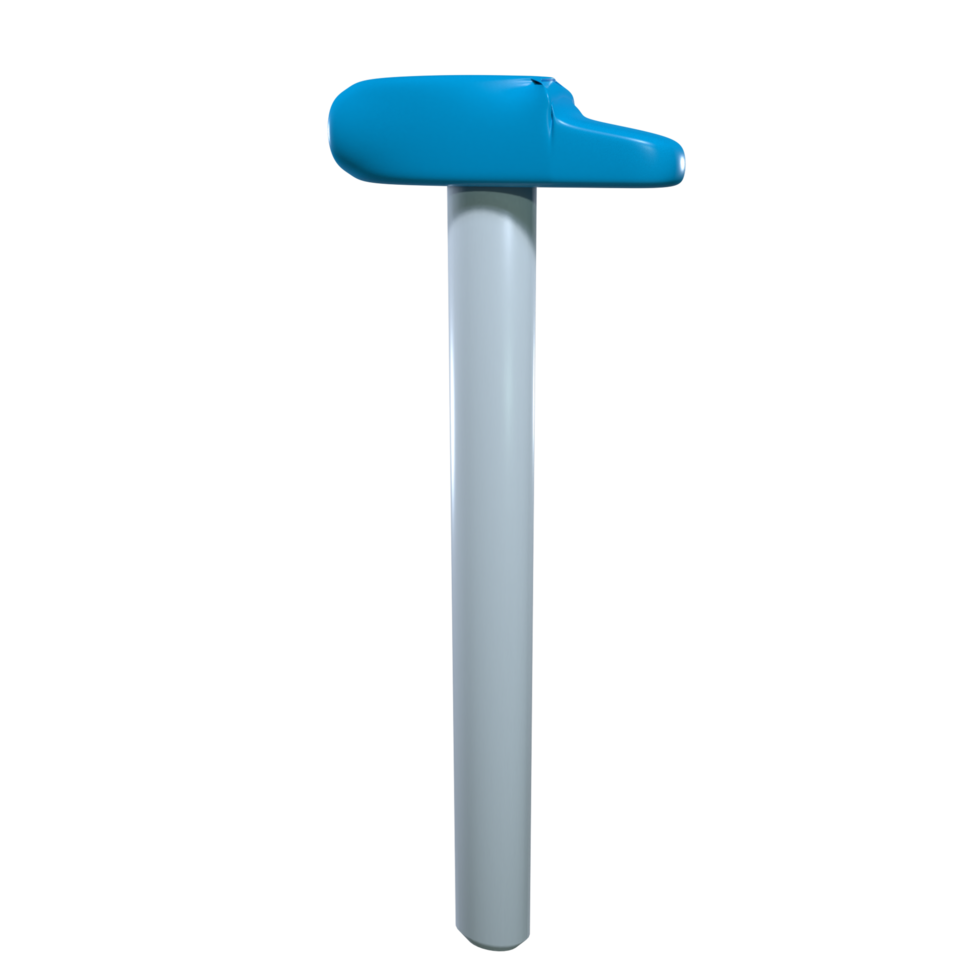 Hammer isolated on transparent png