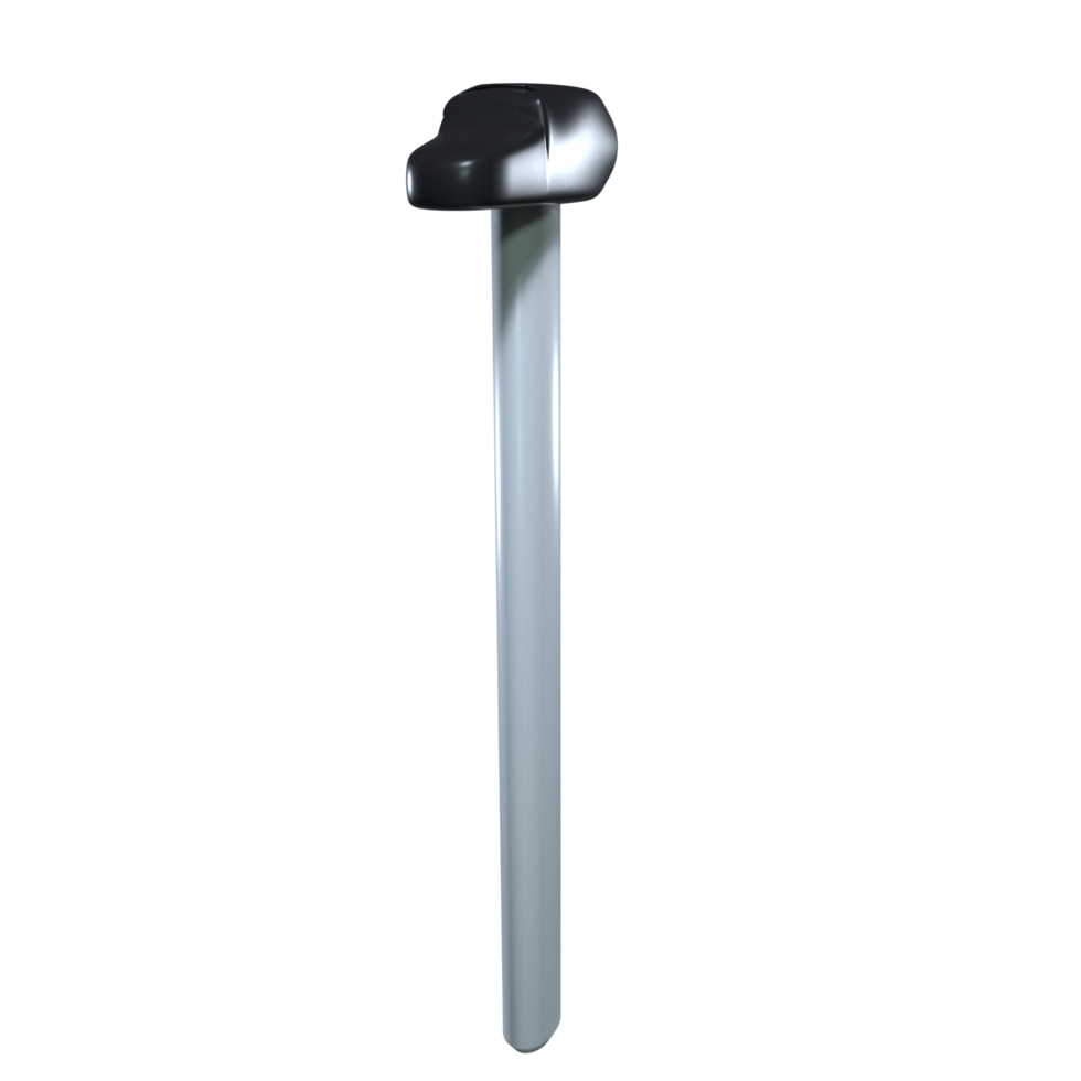 Hammer isolated on transparent png