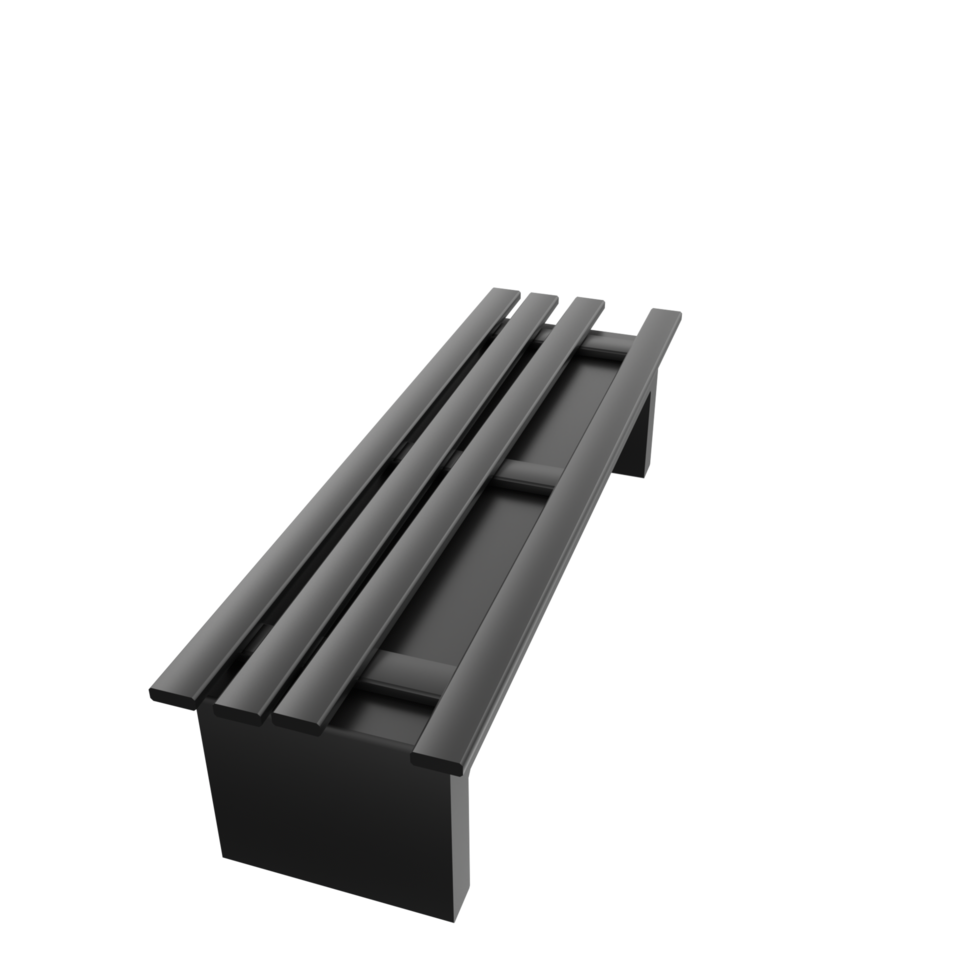 Bench isolated on transparent png