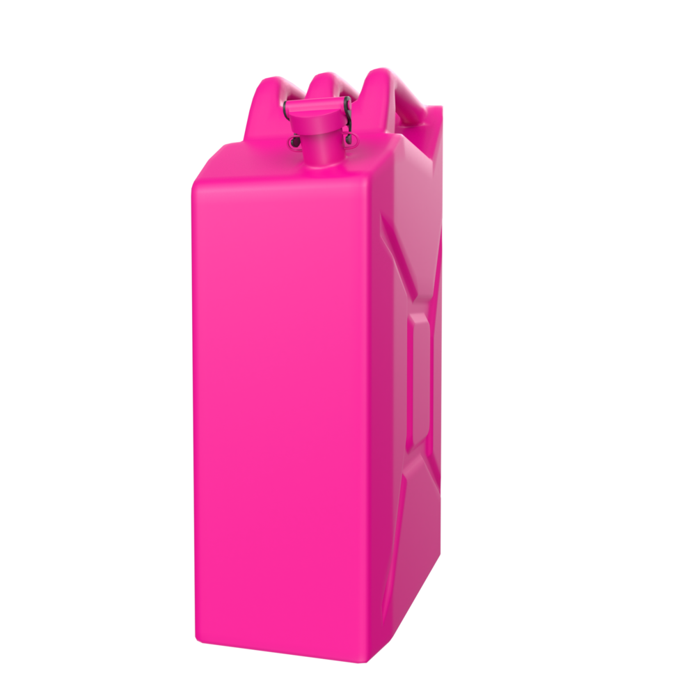 gas can isolated on transparent png