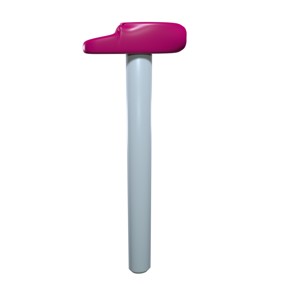 Hammer isolated on transparent png