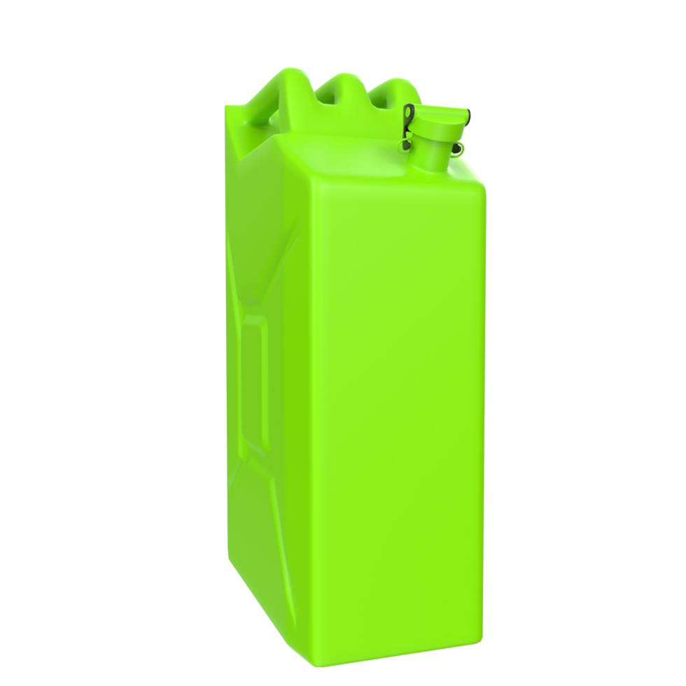 gas can isolated on transparent png