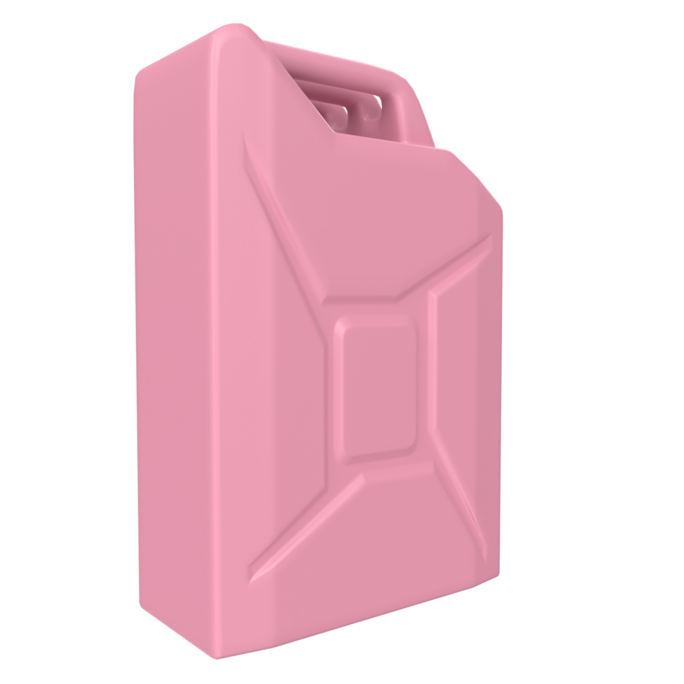 gas can isolated on transparent png