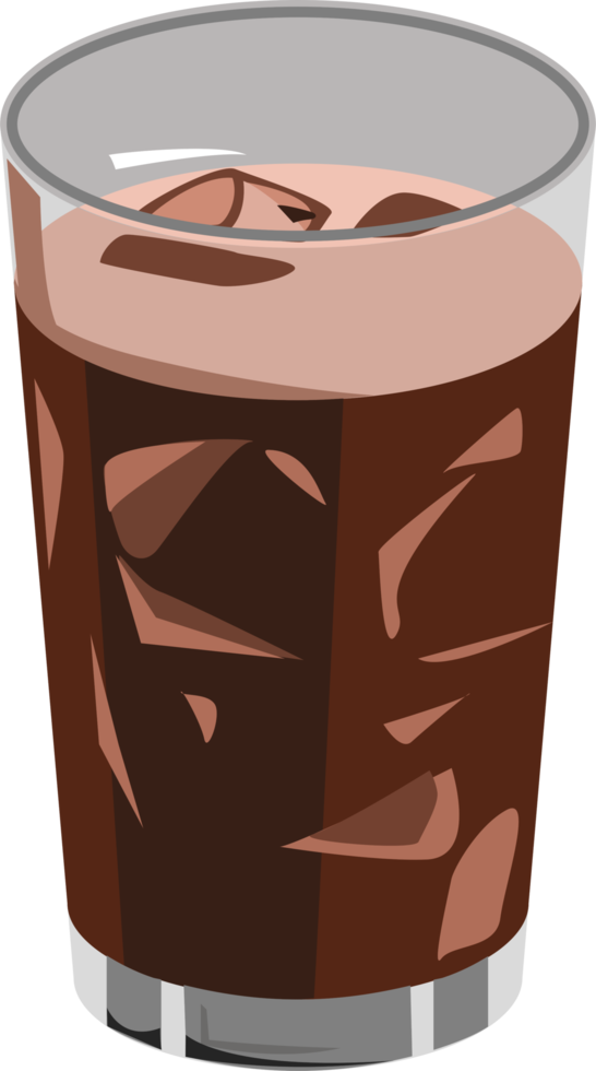 iced americano png graphic clipart design