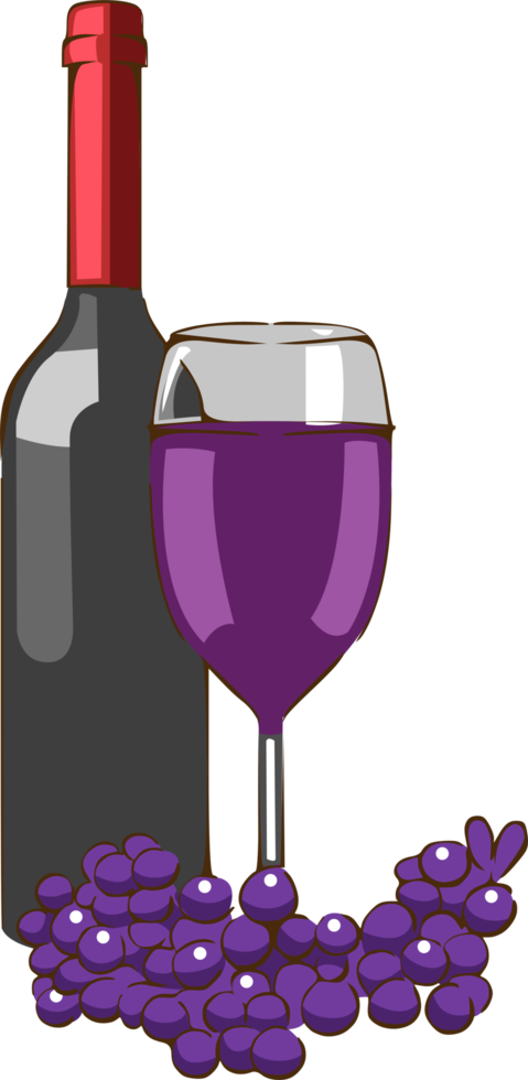 vino png grafico clipart design