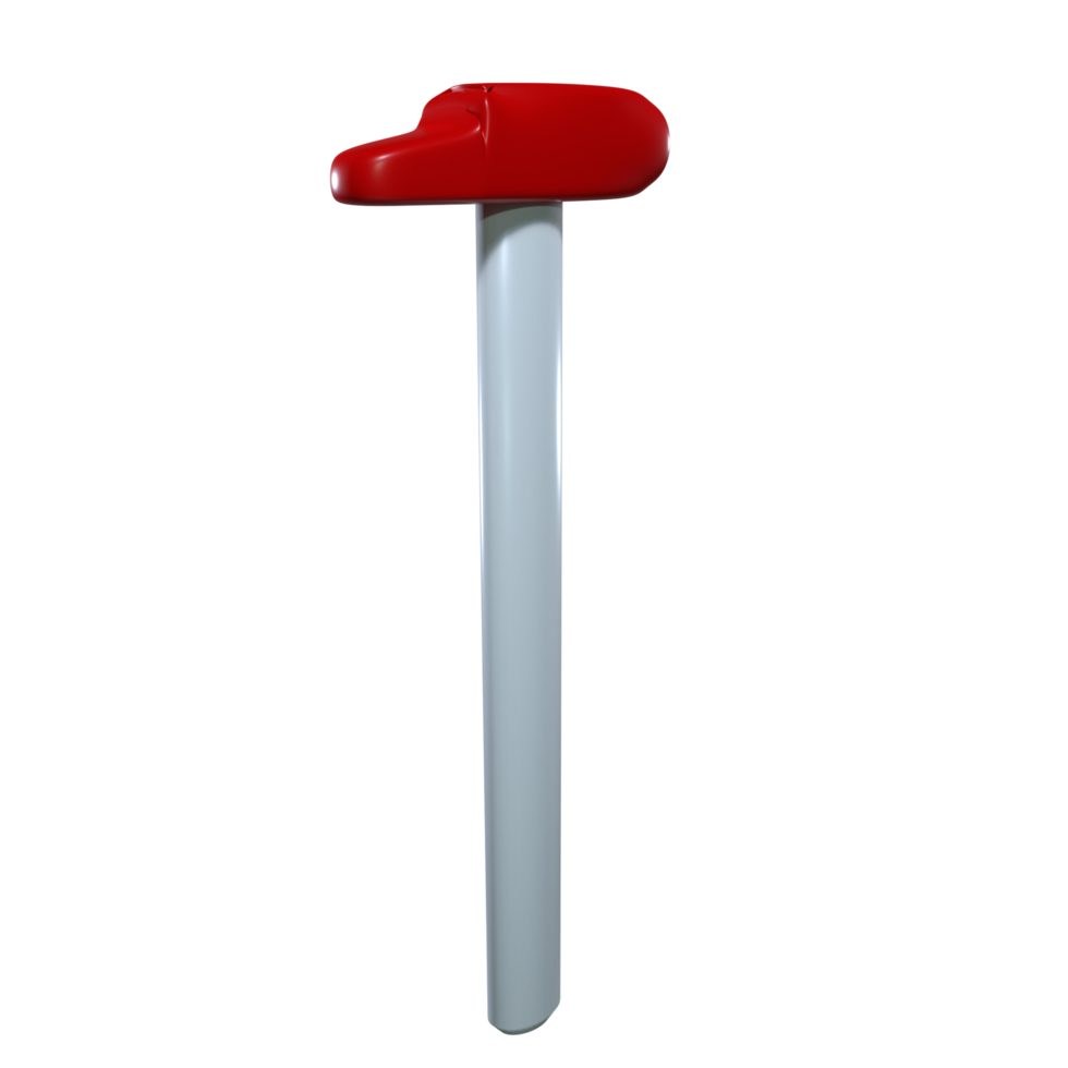 Hammer isolated on transparent png