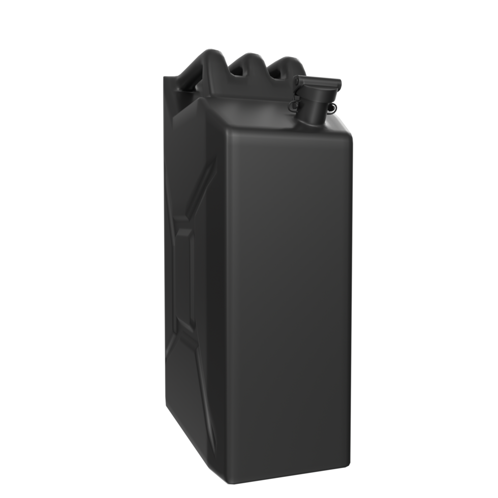 gas can isolated on transparent png