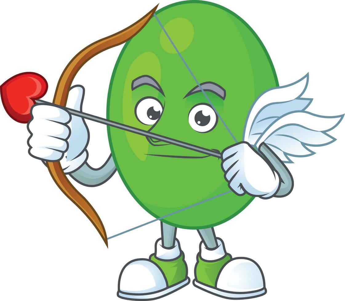 Cartoon character of tetrad vector