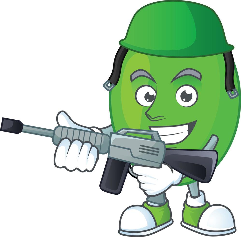 Cartoon character of tetrad vector