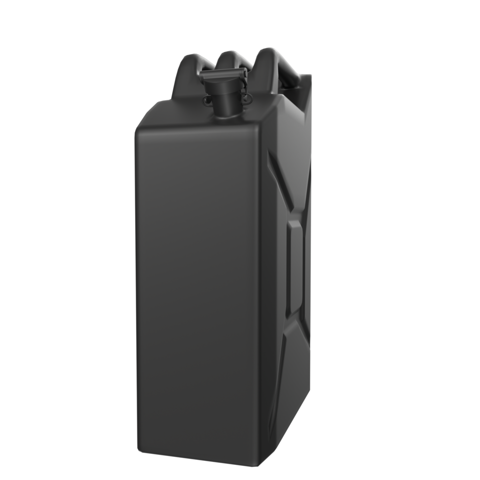gas can isolated on transparent png
