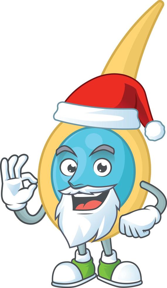 Cartoon character of clostridium tetani vector