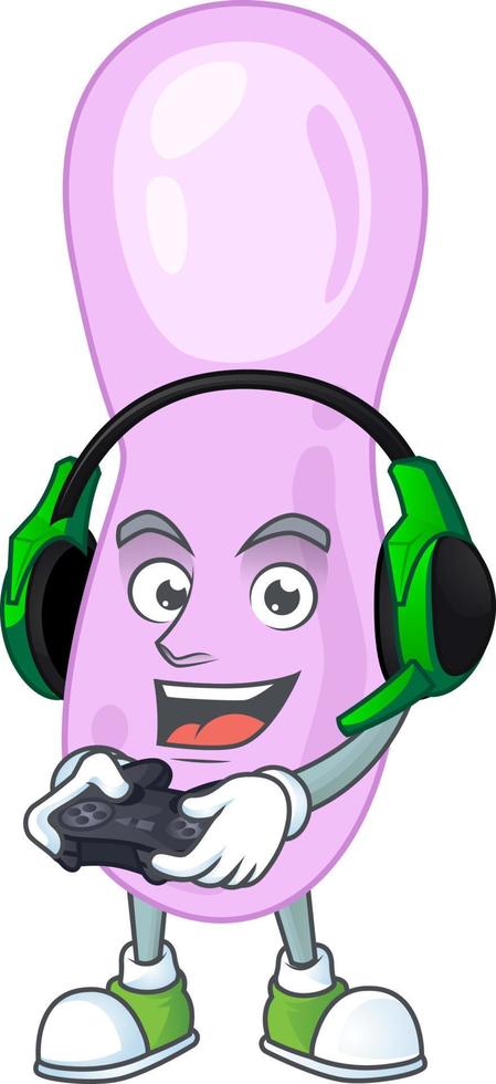 Cartoon character of clostridium botulinum vector