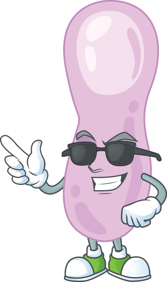 Cartoon character of clostridium botulinum vector