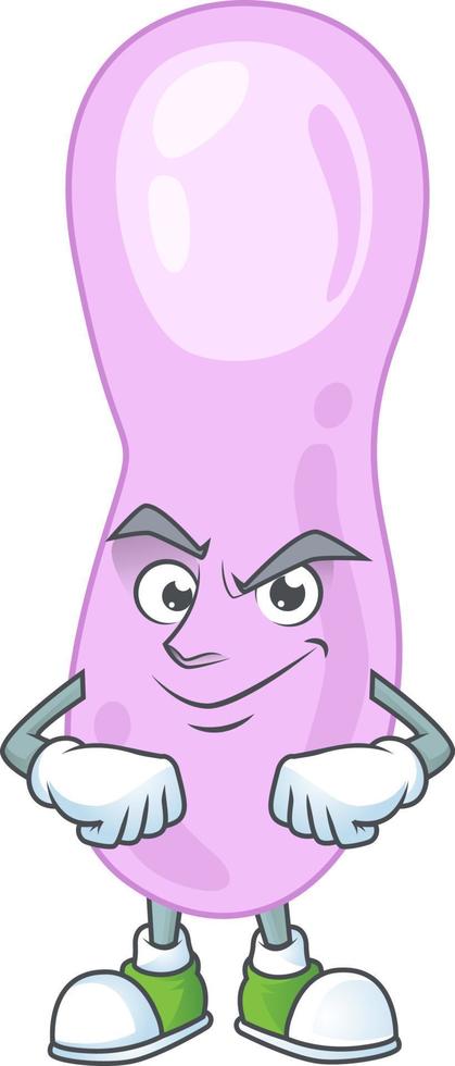 Cartoon character of clostridium botulinum vector