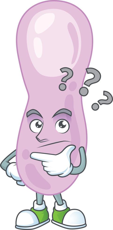 Cartoon character of clostridium botulinum vector