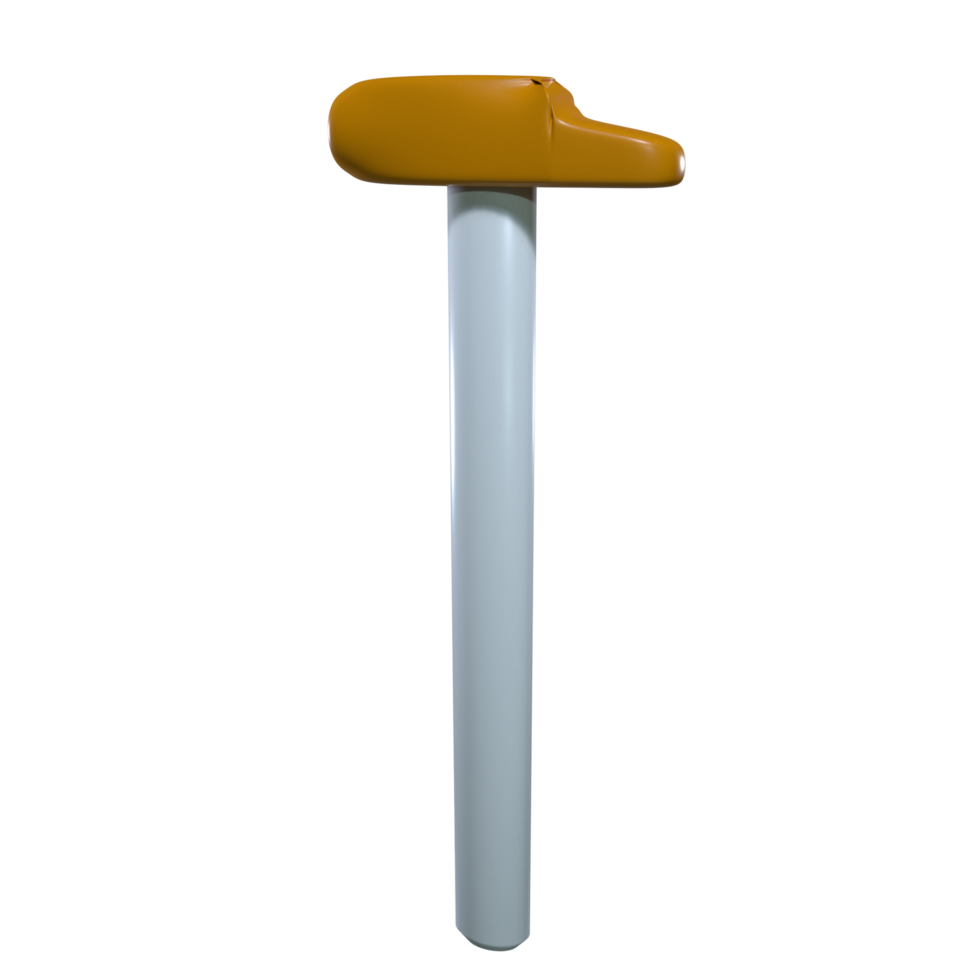 Hammer isolated on transparent png