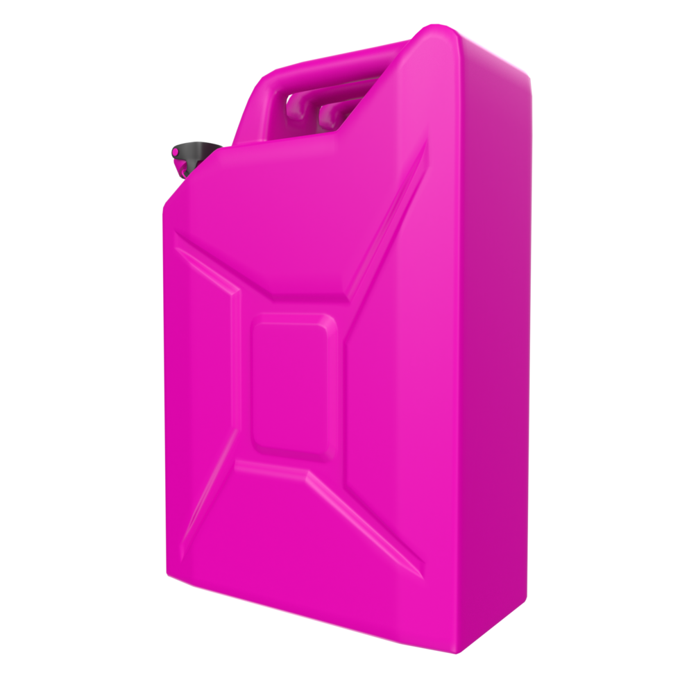 gas can isolated on transparent png