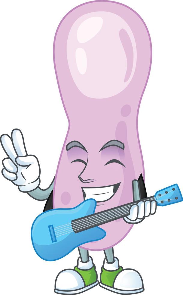 Cartoon character of clostridium botulinum vector