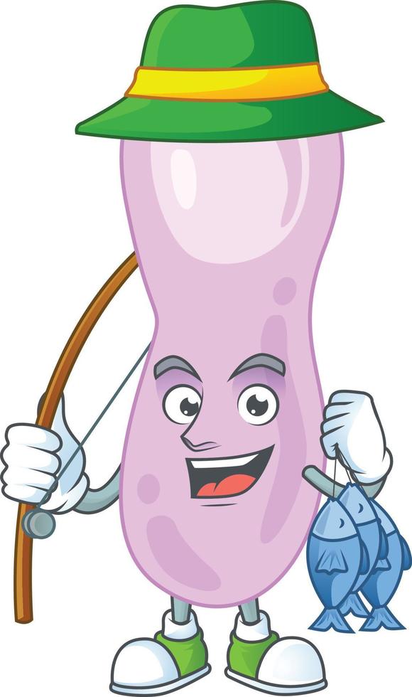 Cartoon character of clostridium botulinum vector