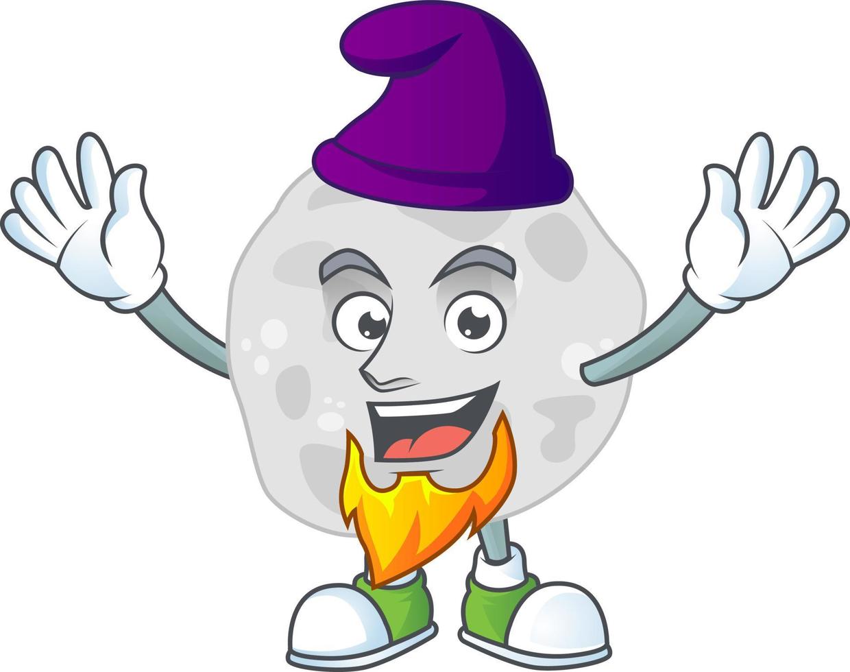 Cartoon character of fibrobacteres vector