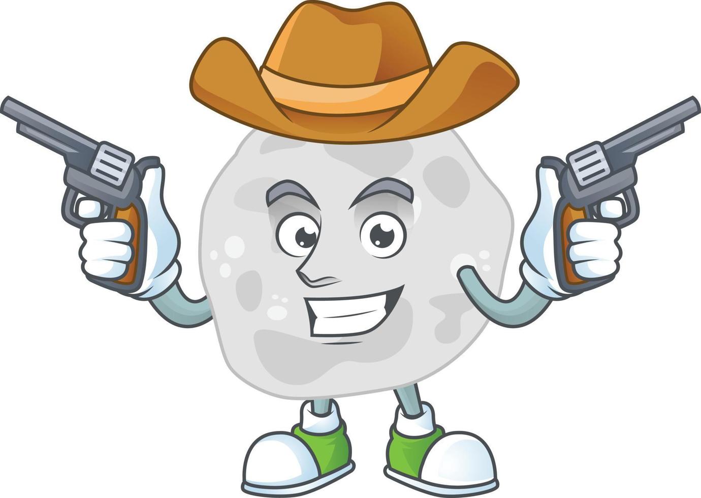 Cartoon character of fibrobacteres vector