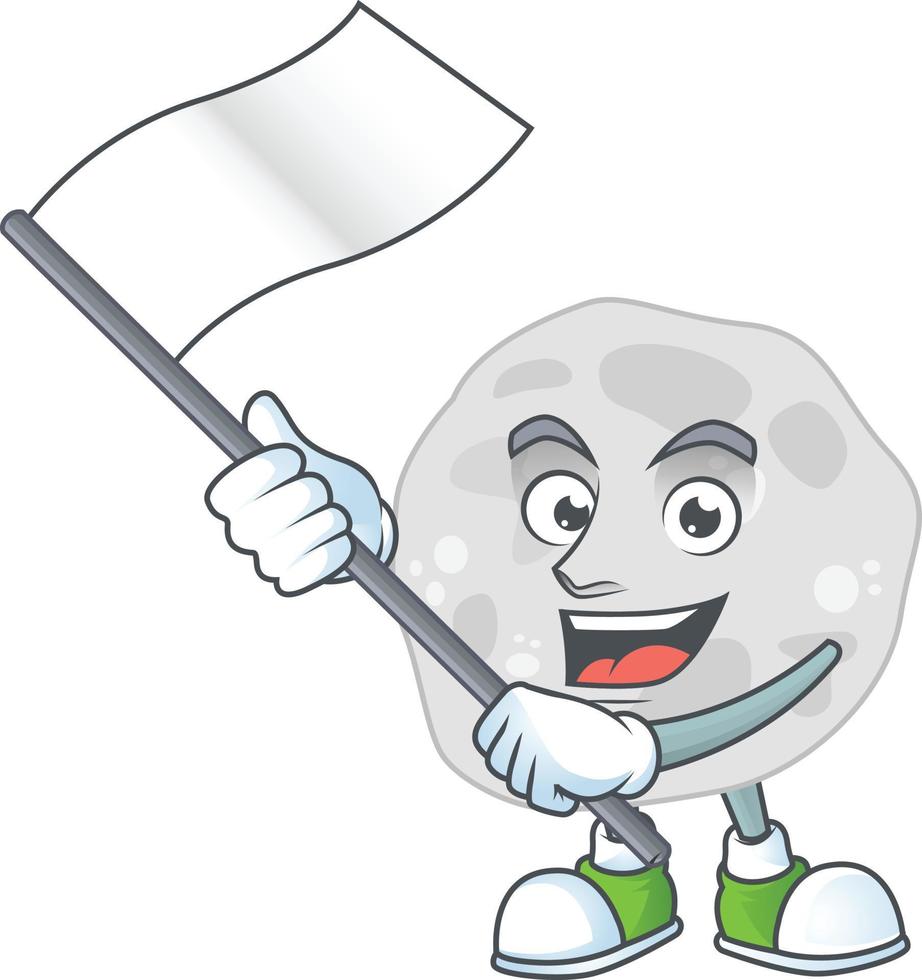 Cartoon character of fibrobacteres vector