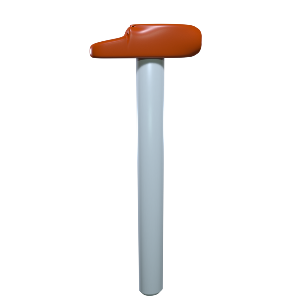 Hammer isolated on transparent png