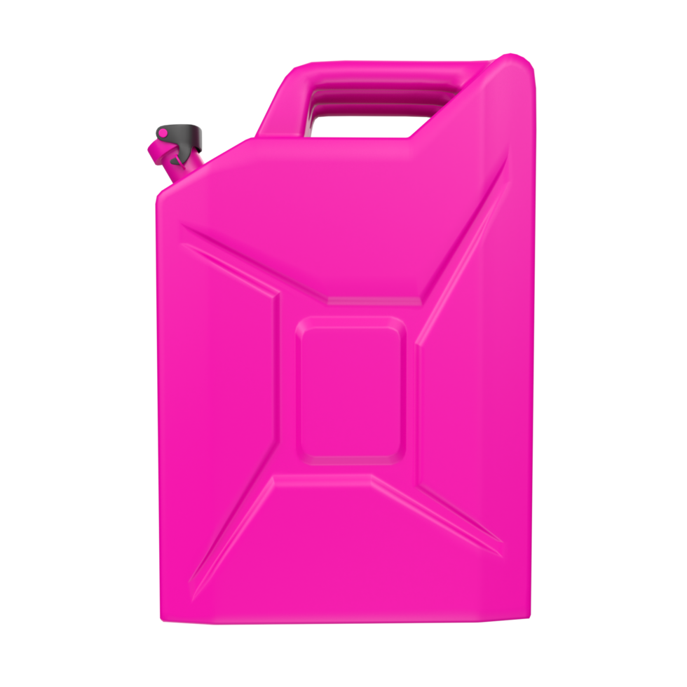 gas can isolated on transparent png