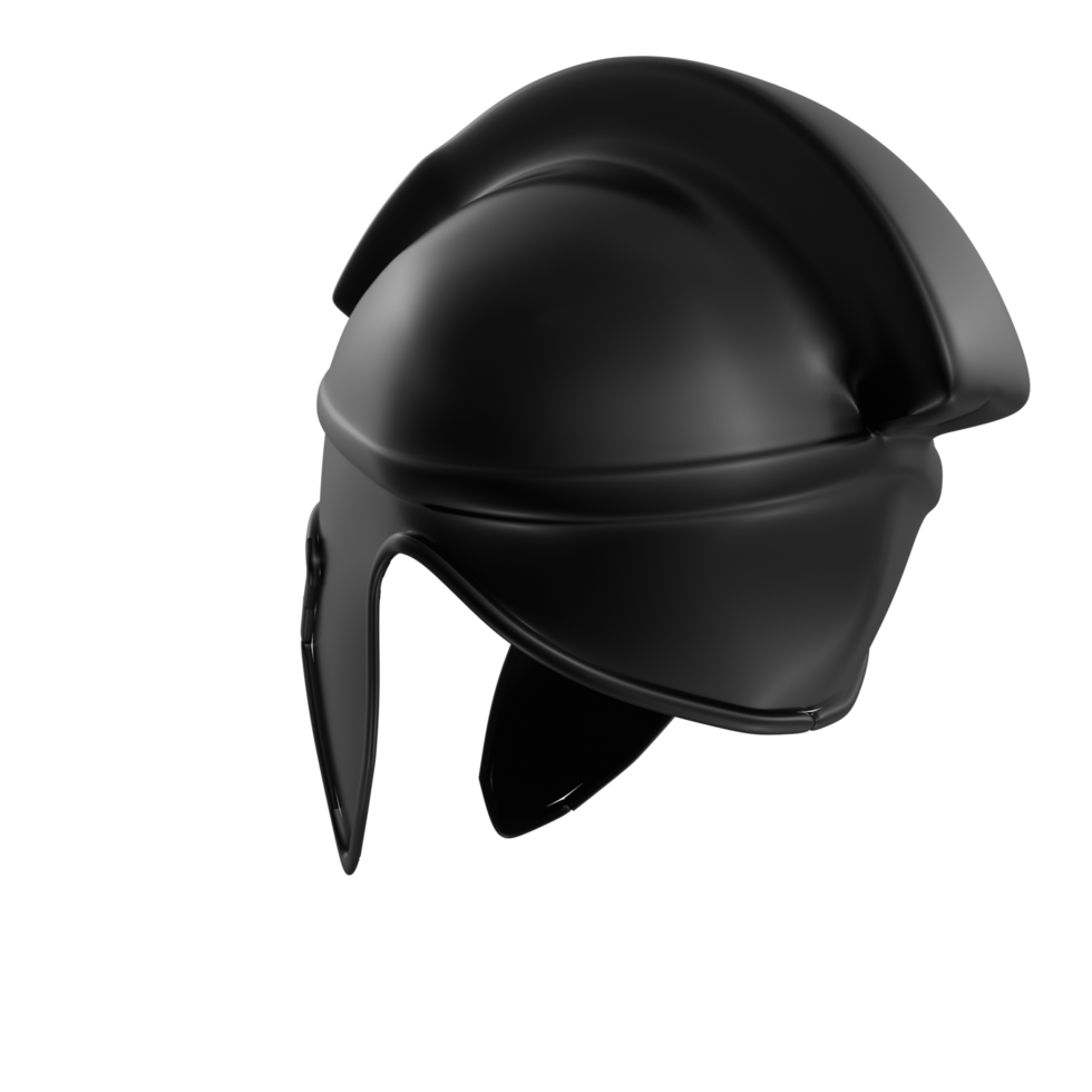 spartanisch Helm isoliert auf transparent png