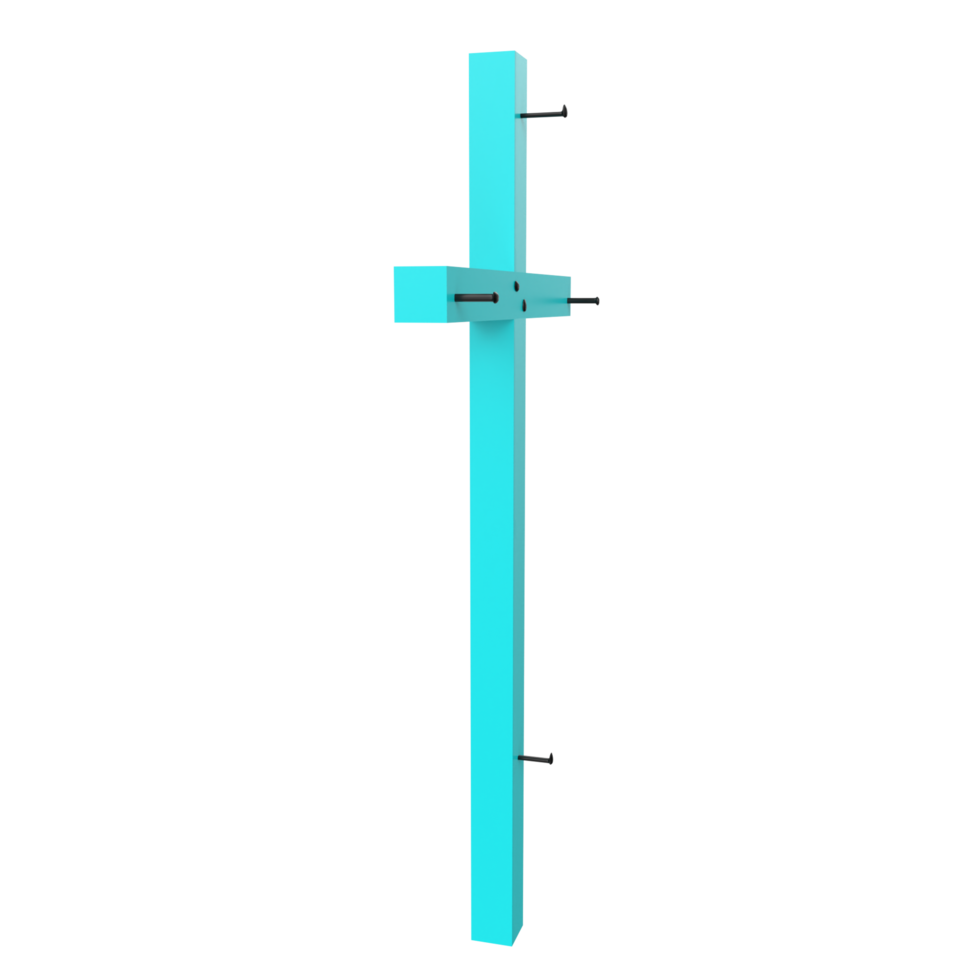 Jesus cross isolated on transparent png