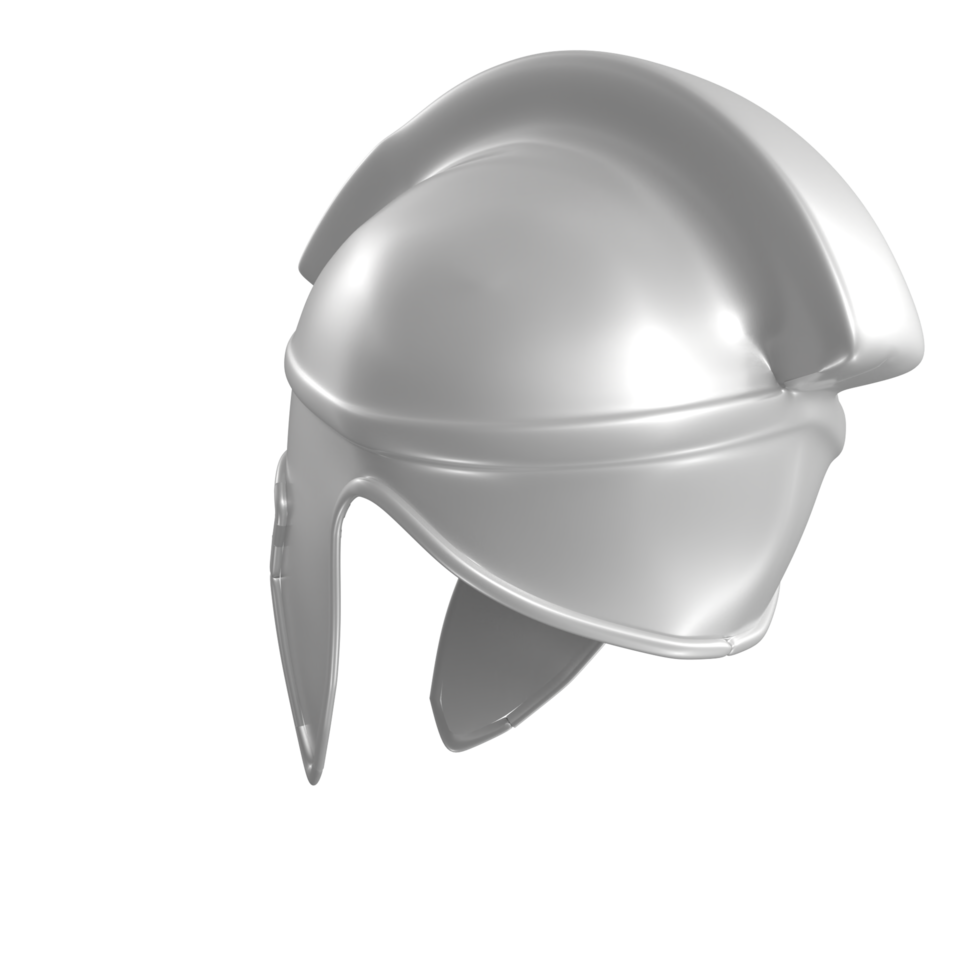 spartanisch Helm isoliert auf transparent png