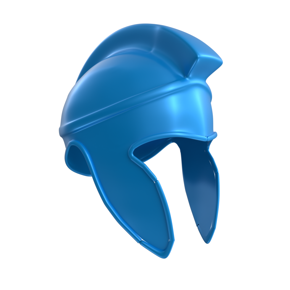 spartiate casque isolé sur transparent png