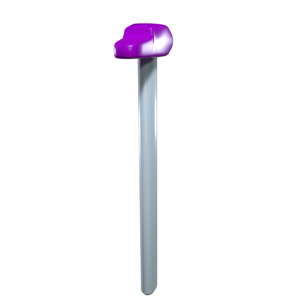 Hammer isolated on transparent png