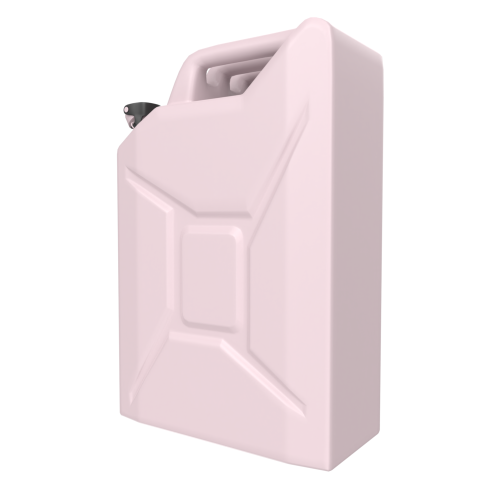 gas can isolated on transparent png