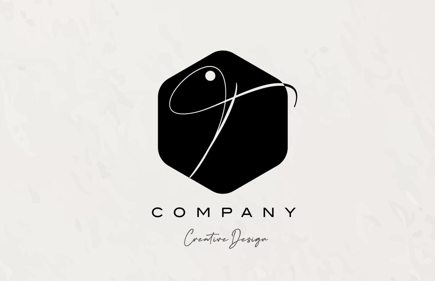 black and white polygon T alphabet letter logo icon design with dot and elegant style. Creative template for business and company vector