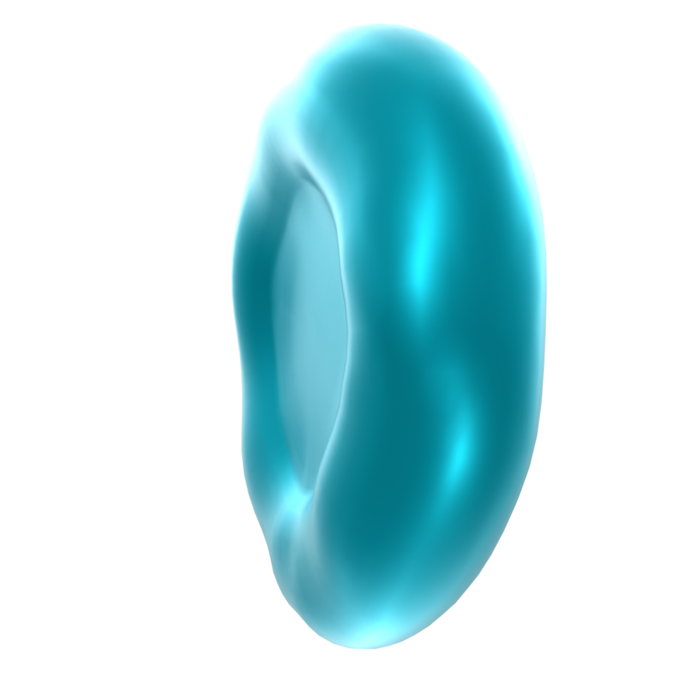 blod cell isolerat på transparent png