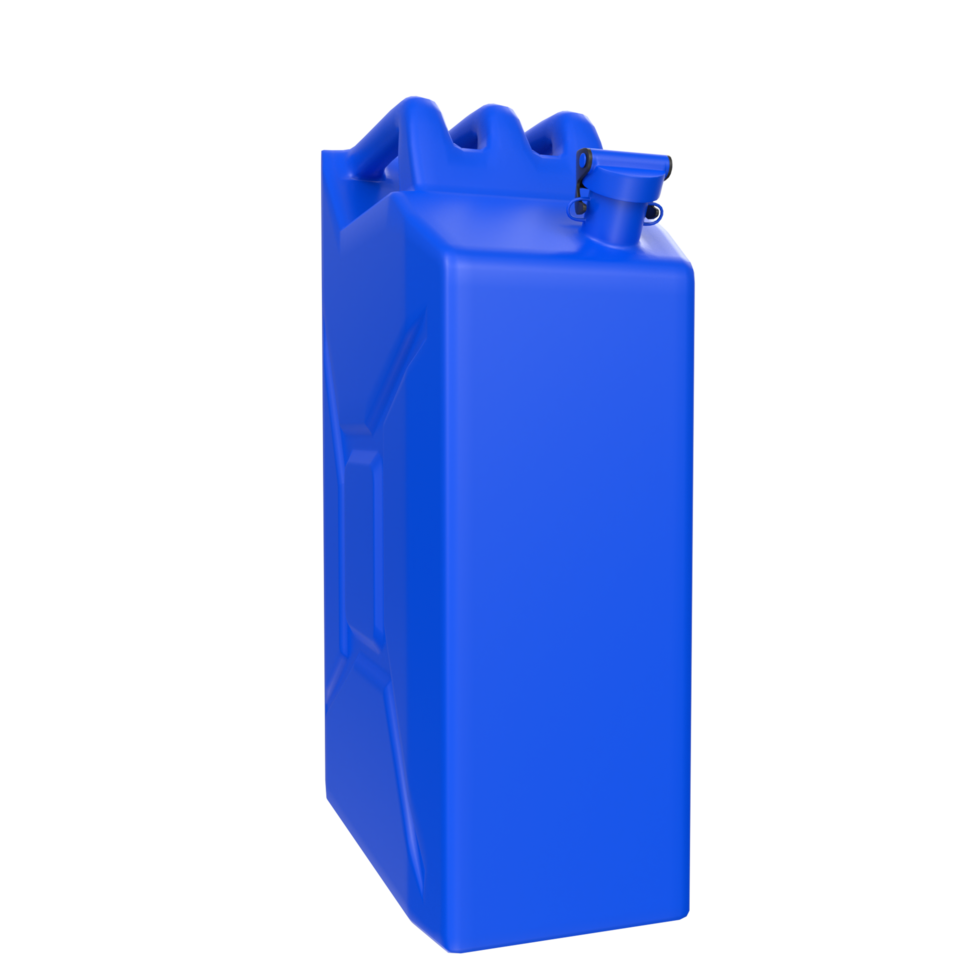 gas can isolated on transparent png