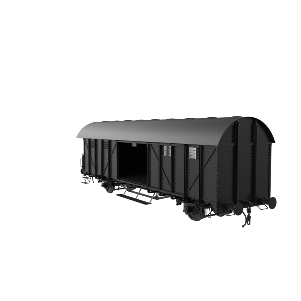 Train vagon isolated on transparent png