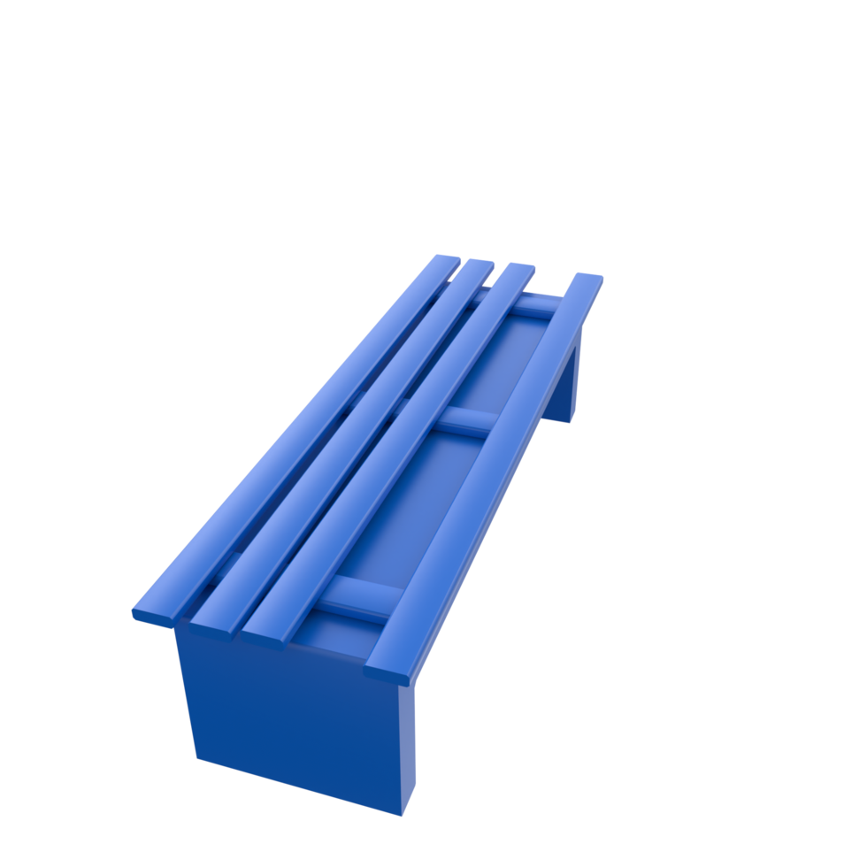 Bench isolated on transparent png