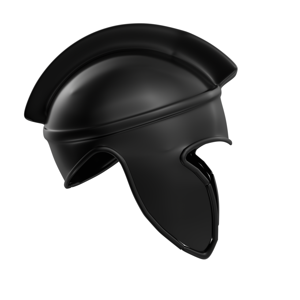 spartanisch Helm isoliert auf transparent png